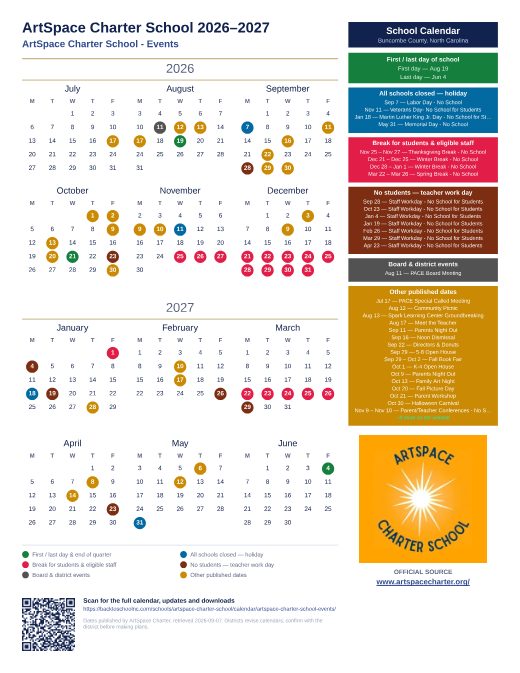 ArtSpace Charter School - Events preview