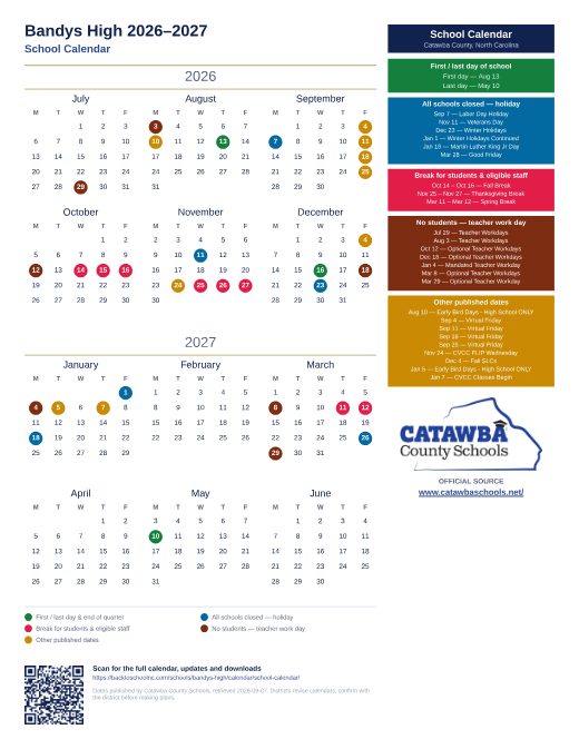 School Calendar preview