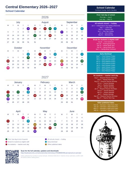 School Calendar preview