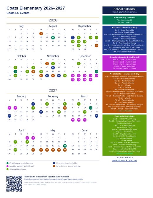 Coats ES Events preview