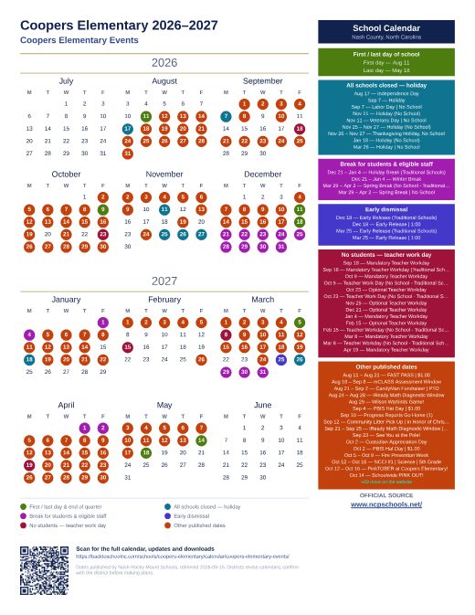 Coopers Elementary Events preview