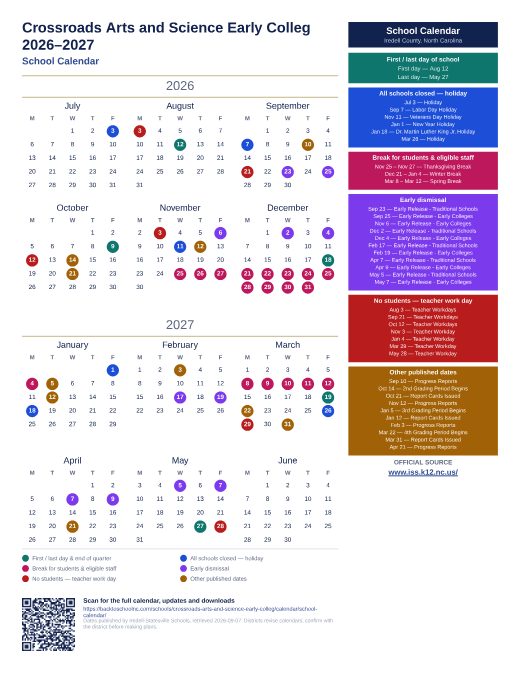School Calendar preview