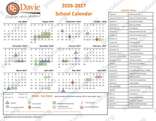 2026-2027 Calendar preview