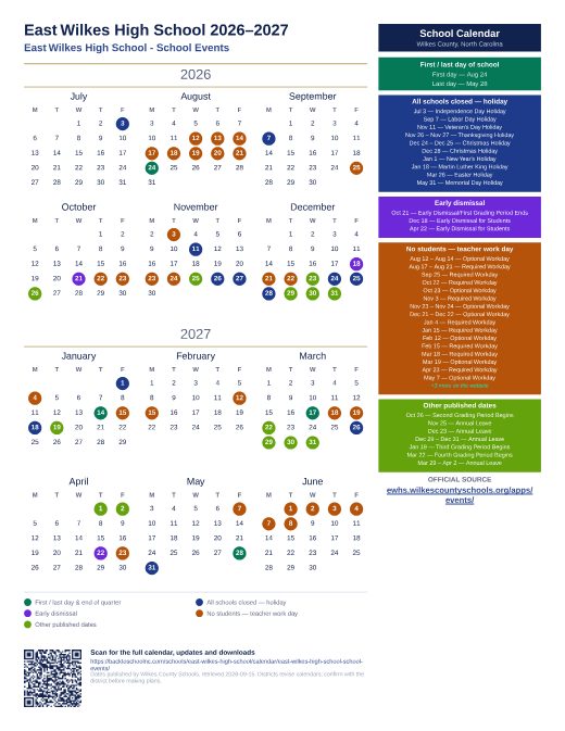 East Wilkes High School - School Events preview