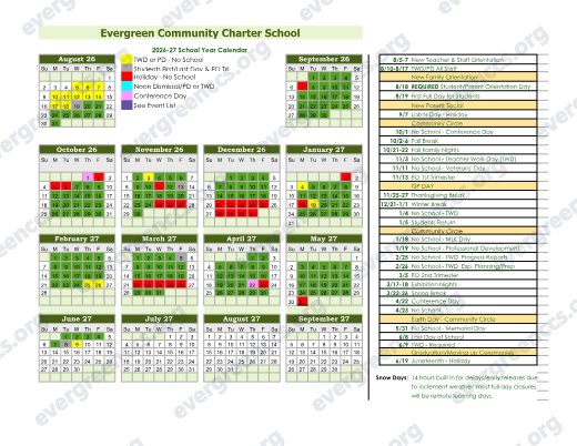 2026-2027 Calendar preview