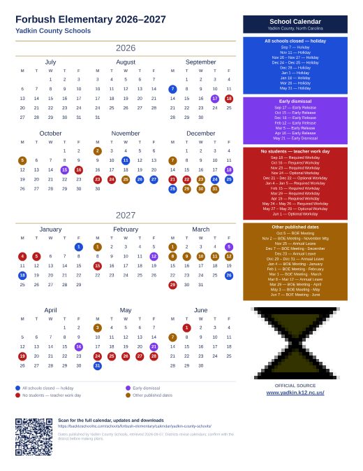 Yadkin County Schools preview