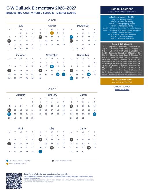 Edgecombe County Public Schools - District Events preview