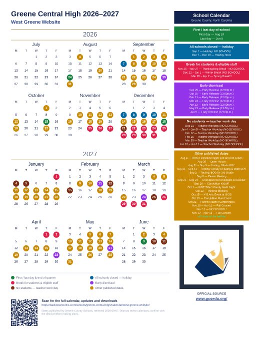 West Greene Website preview