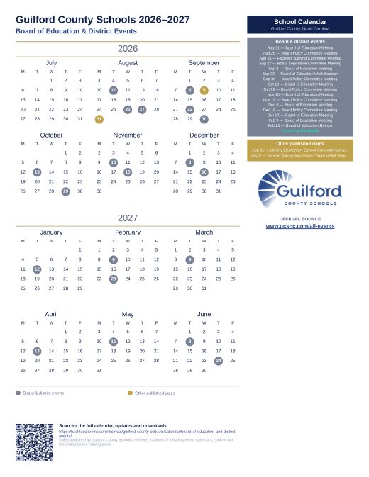 Board of Education & District Events preview