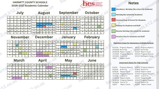 2026-2027 Calendar preview