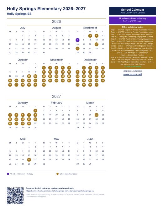 Holly Springs ES preview