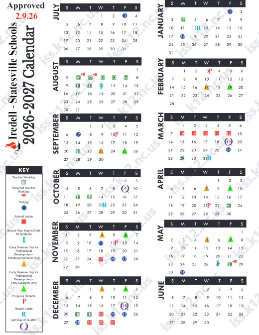 2026-2027 Calendar preview