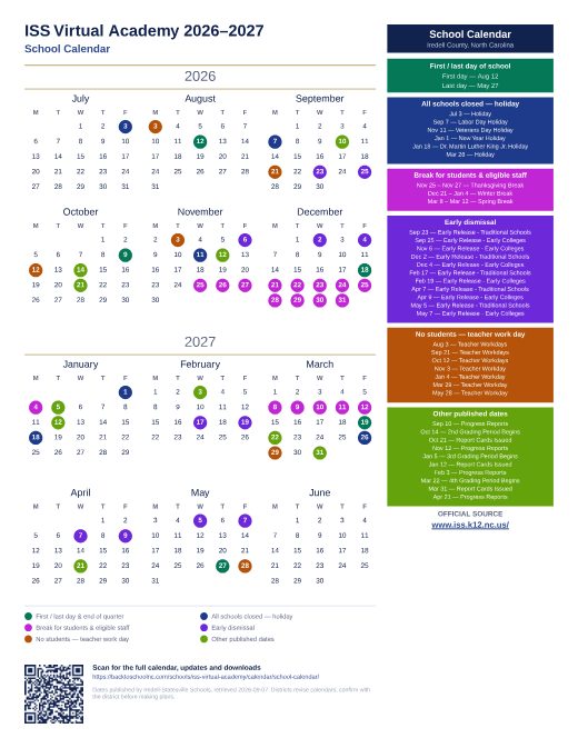 School Calendar preview