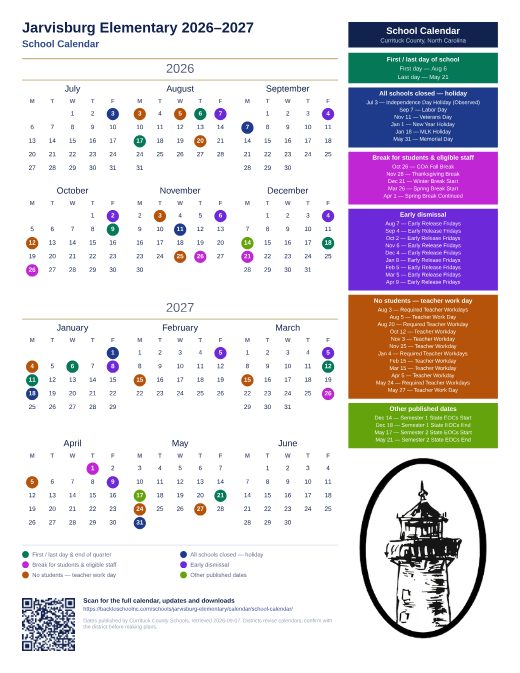 School Calendar preview