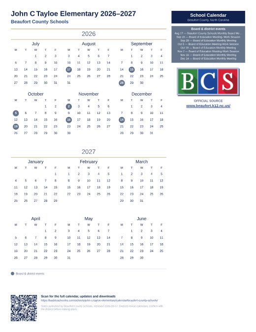 Beaufort County Schools preview