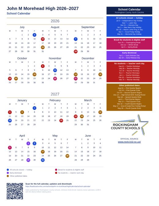 School Calendar preview