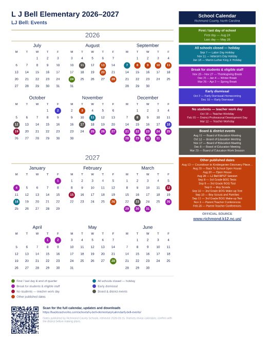 LJ Bell: Events preview