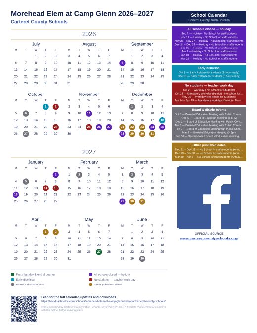 Carteret County Schools preview