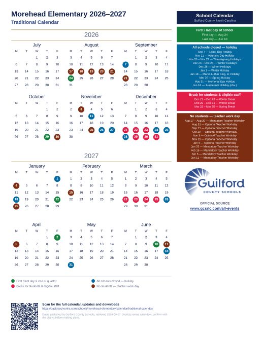 Traditional Calendar preview