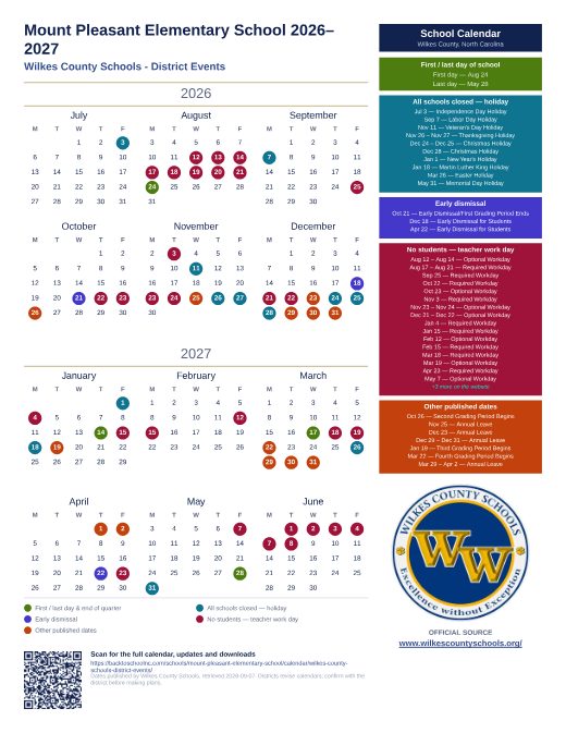 Wilkes County Schools - District Events preview