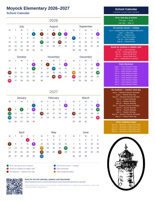School Calendar preview