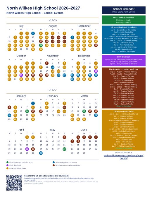 North Wilkes High School - School Events preview