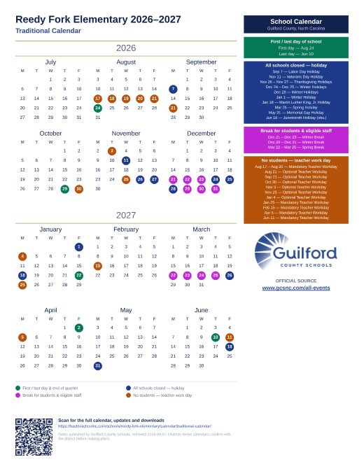 Traditional Calendar preview