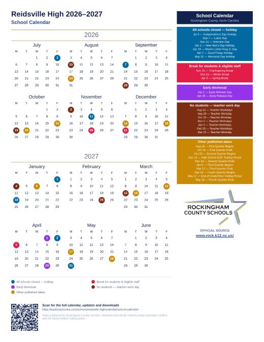 School Calendar preview