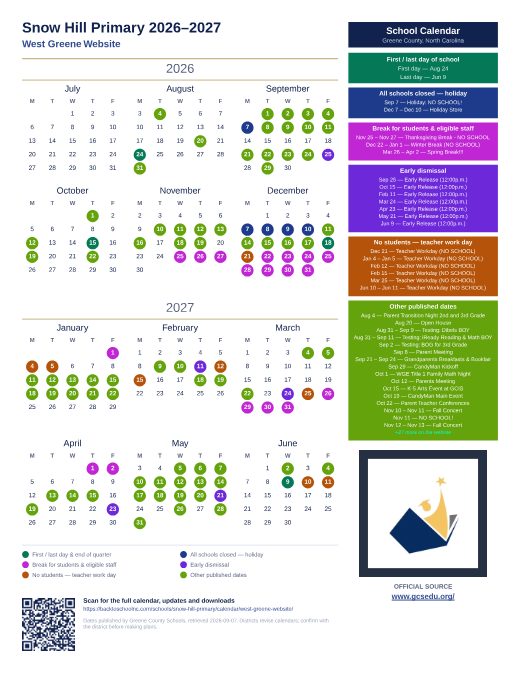 West Greene Website preview