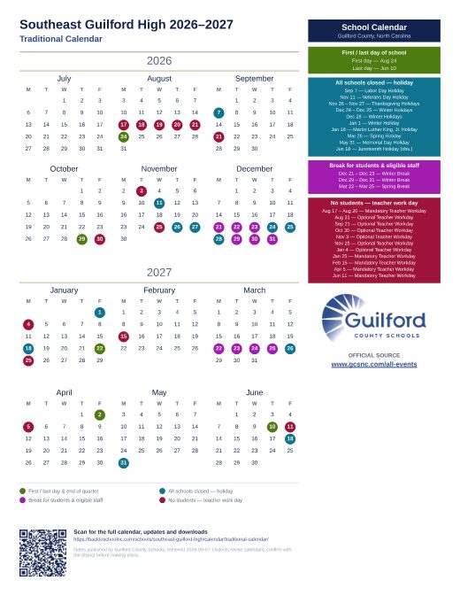 Traditional Calendar preview