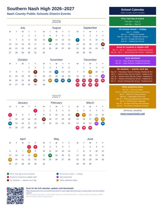Nash County Public Schools District Events preview