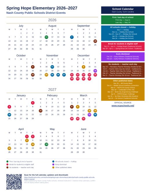 Nash County Public Schools District Events preview