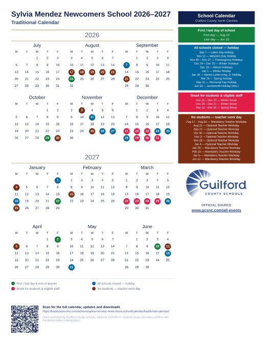 Traditional Calendar preview