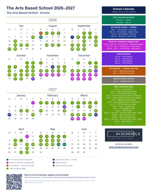 The Arts Based School - Events preview