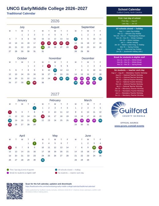 Traditional Calendar preview