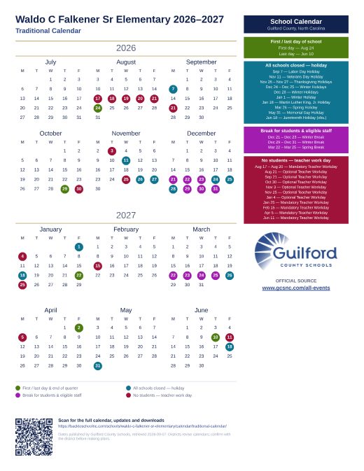 Traditional Calendar preview