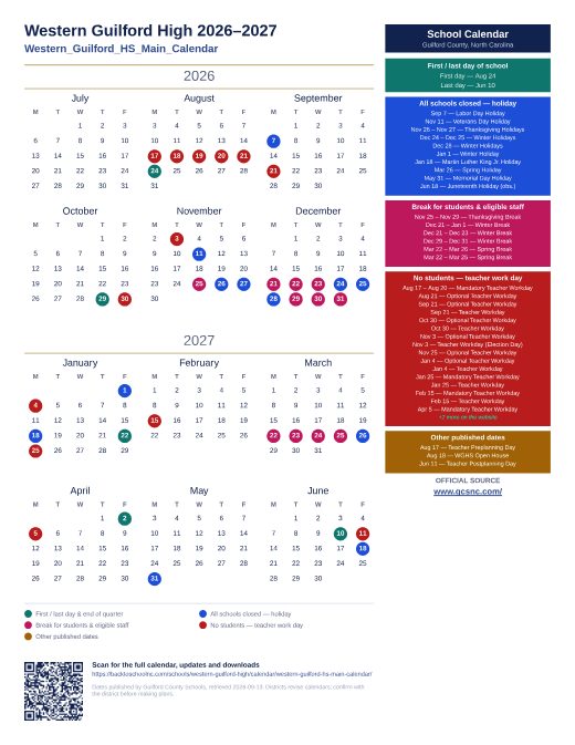 Western_Guilford_HS_Main_Calendar preview