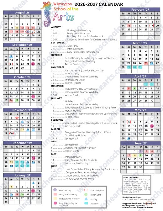 2026-2027 Calendar preview